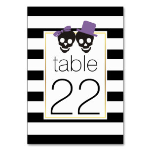 Numeração De Mesa Número roxo da mesa do casamento do casal do