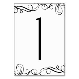 Numeração De Mesa Números de Mesa de Casamento | Industrial Elegante
