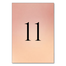 Numeração De Mesa Números de Mesa de Casamento Modernos (1–20)