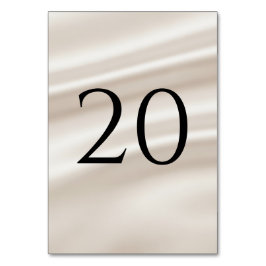 Numeração De Mesa Números de Mesa de Casamento Modernos (1–20)