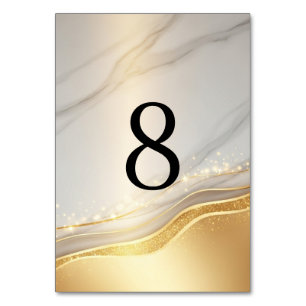 Numeração De Mesa Números de Mesa de Casamento Modernos (1–20)