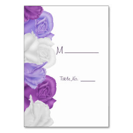 Numeração De Mesa Números de Mesa para Casamento com Rosas Antigas e