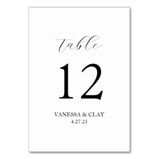 Numeração De Mesa Números de Mesa Personalizados com Nome e Data