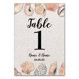 Numeração De Mesa Números de Tabela Casamentos Casernos Ocean Beach