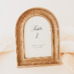Numeração De Mesa Números de Tabela de Caligrafia Decor de Recepção<br><div class="desc">Decorra as mesas no seu casamento ou evento e ajude os seus hóspedes a encontrar o seu lugar com os nossos cartões de número da mesa de papel. Este item faz parte da nossa coleção Goldie G100,  por favor,  compre a nossa loja para produtos correspondentes.</div>
