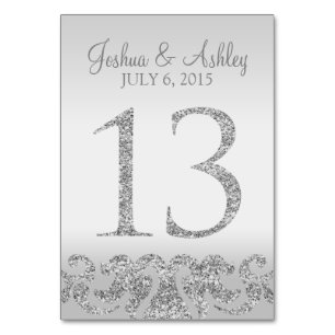 Numeração De Mesa Números De Tabela De Casamento De Olhar Para A Len