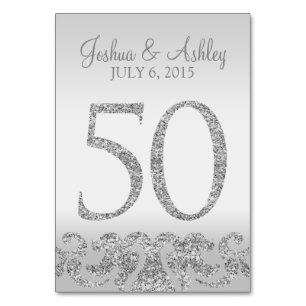 Numeração De Mesa Números De Tabela De Casamento De Olhar Para A Len