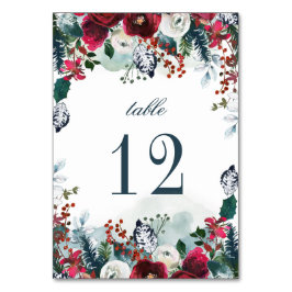 Numeração De Mesa Números de Tabela de Casamento de Rosas Românticos