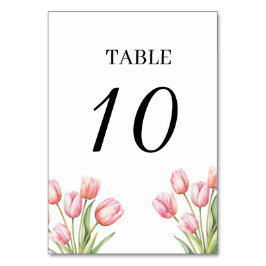 Numeração De Mesa Números de Tabela de Casamento de Tulip