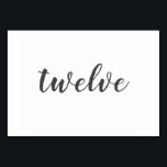 Numeração De Mesa Números de Tabela de Casamentos Minimalistas Delic<br><div class="desc">A suíte de convite minimalista de casamento deliciosa apresenta um roteiro caligráfico moderno que se destaca contra a simples tipografia,  deixando a suíte irremediavelmente romântica.</div>