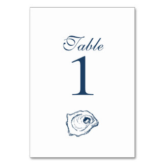 Numeração De Mesa Números de Tabela de Coleta Oyster