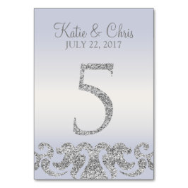 Numeração De Mesa Números de Tabela de Pesquisa da Lente de Prata Pe