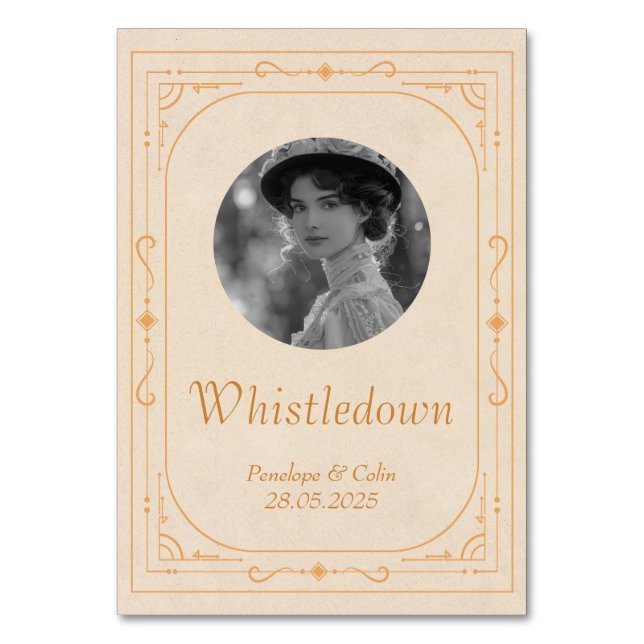 Numeração De Mesa Números de Tabela de Regência Regal (Frente)