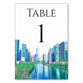 Numeração De Mesa Números de Tabela do Rio Chicago