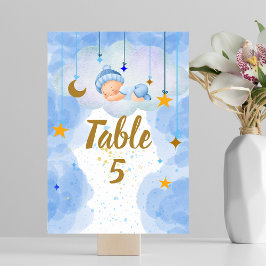Numeração De Mesa Números de Tabela Grelha Pequena Estrela