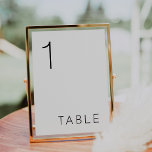 Numeração De Mesa Números de tabela HARLOW<br><div class="desc">Conheça HARLOW - uma perfeita adição moderna ao seu grande dia!</div>