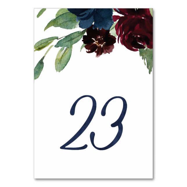 Numeração De Mesa Números de Tabela para KJ #23 (Frente)