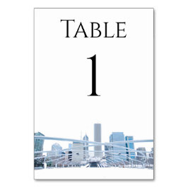 Numeração De Mesa Números de Tabela Skyline Chicago