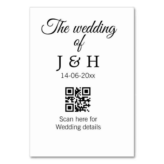 Numeração De Mesa O casamento de adicionar nome do casal Detalhes da (Frente)