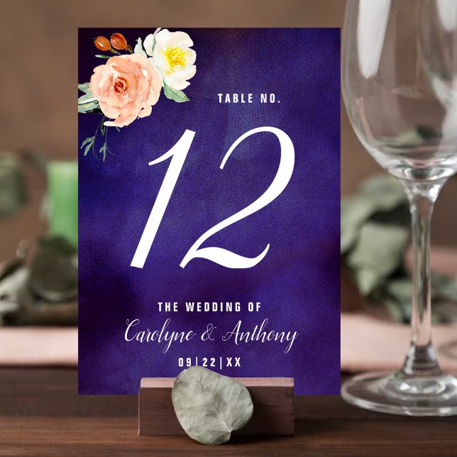 Numeração De Mesa O Romance Na Coleção De Casamentos De Bloom (Criador carregado)