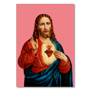 Numeração De Mesa O Sagrado Coração de Jesus
