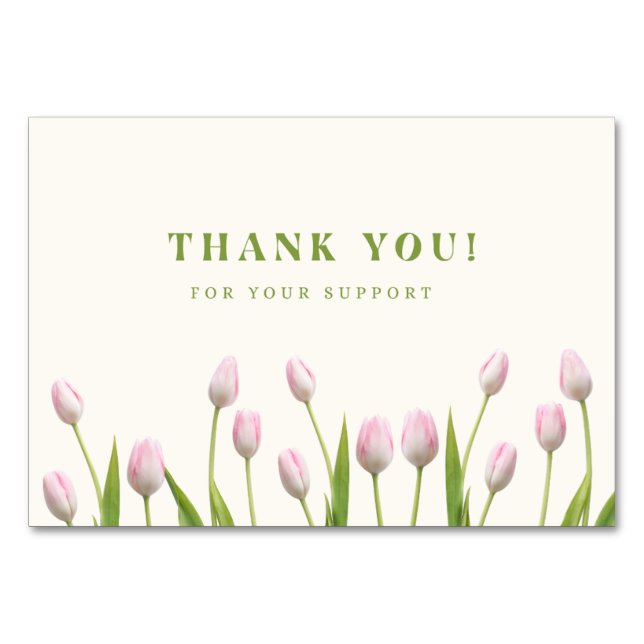 Numeração De Mesa Obrigados (Frente)