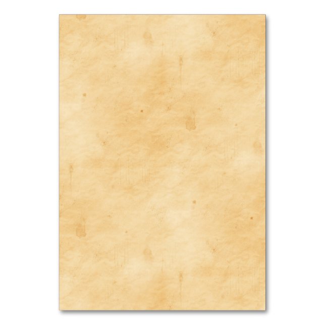 Numeração De Mesa Olhar Anterior do Fundo de Pergaminho Manchado (Frente)