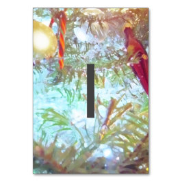 Numeração De Mesa Ornamentos de Férias à Luz