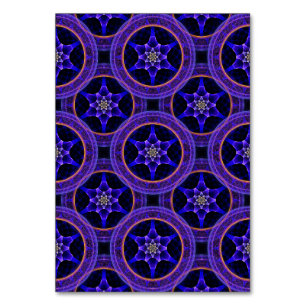 Numeração De Mesa Padrão Abstrato Floral Moderno Boho Elegante #505