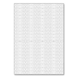 Numeração De Mesa Padrão floral delicado e repetitivo cinza claro em