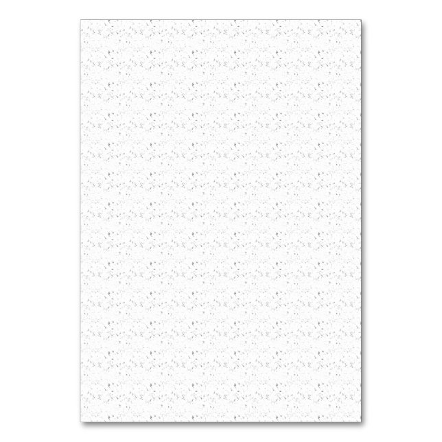 Numeração De Mesa Padrão repetitivo abstrato de pequenos, espalhados (Frente)