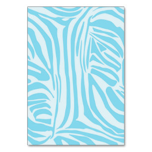 Numeração De Mesa Padrão Zebra Azul