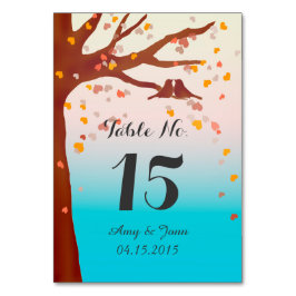 Numeração De Mesa Papagaio-pomar corações números de mesas de coraçõ