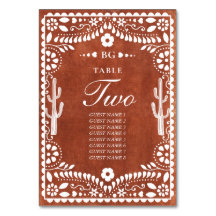 Papel Picado Casamento Mexicano Marrom Terracota C