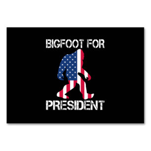 Numeração De Mesa Pé Grande Para Presidente Engraçado Pé Grande