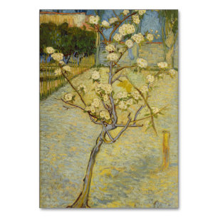 Numeração De Mesa Pequena árvore de pera em flor por Vincent Van Gog