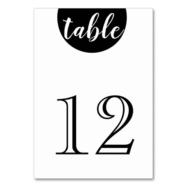 Numeração De Mesa Personalizado Personalizado Sua Própria Fotografia (Frente)