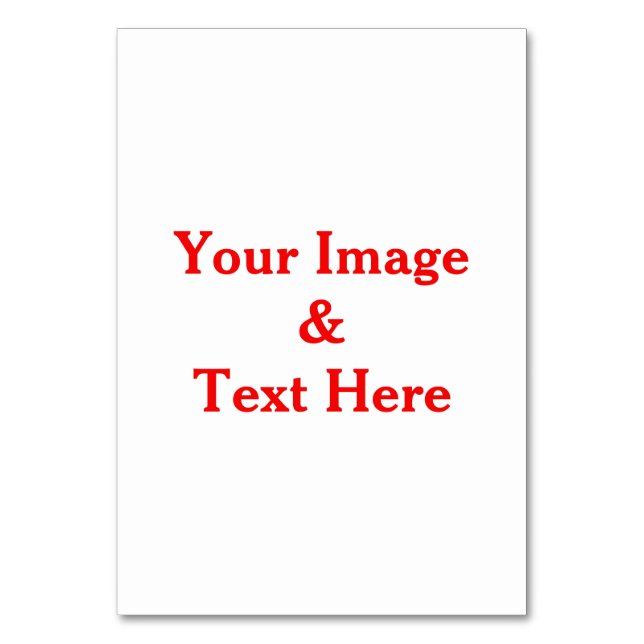 Numeração De Mesa Personalizado Personalizado Sua Própria Fotografia (Frente)