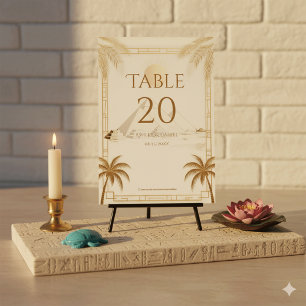Numeração De Mesa Pirâmides do Egito Antigo Casamento Egípcio
