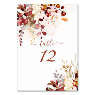 Numeração De Mesa PixDezines Watercolor Gum Eucalyptus