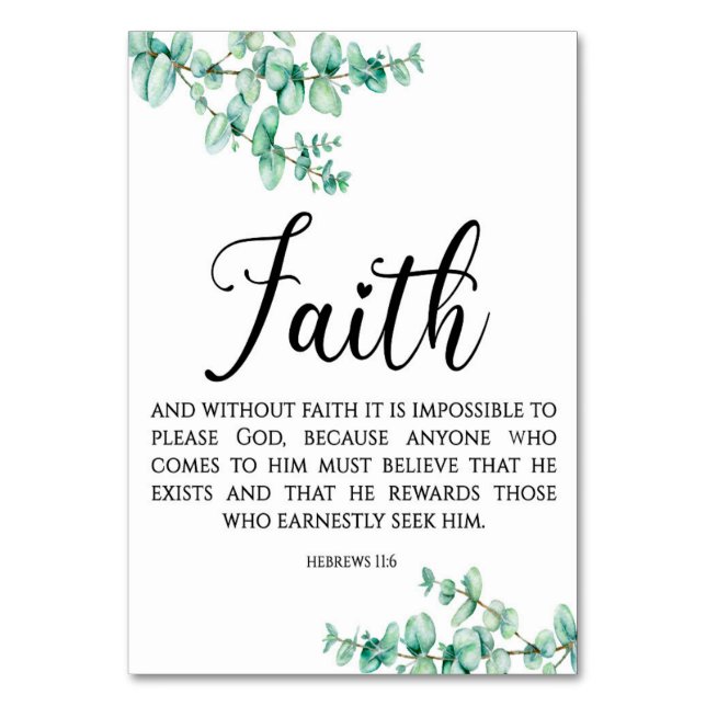 Numeração De Mesa Placa de dissipador de calor vertical com Bíblia m (Verso)