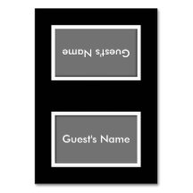 Placa de Local do Nome com a Cor Escolhida