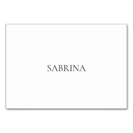 Numeração De Mesa Placa de Local Simples Moderno