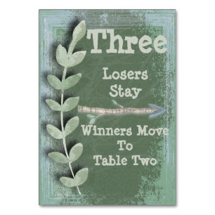 Numeração De Mesa Placa de Mesa Bunco Seta Boho #3