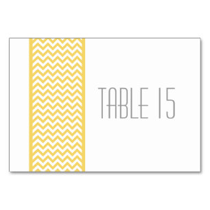 Numeração De Mesa Placa de Mesa da borda do vetor amarelo