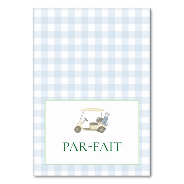 Numeração De Mesa Placa de Mesa Par-Fait (Frente)