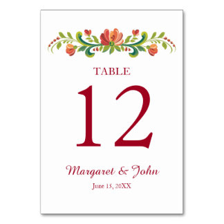 Numeração De Mesa Placa de Mesa rosa e vermelha rosada