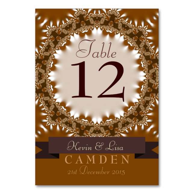 Numeração De Mesa Placa de Número da Tabela de Localidade de Satélit (Frente)