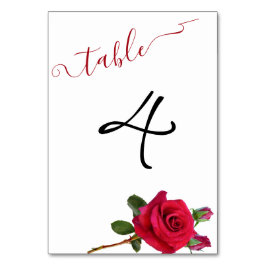 Numeração De Mesa Placa de Número da Tabela de Recepções de casament