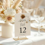 Numeração De Mesa Placa de Número de Tabela Floral de Queda Russa<br><div class="desc">Cartão De Número De Mesa Floral De Queda Elegante. A design continua atrás. Para solicitar o gráfico de número da tabela, basta personalizar cada placa com o número da tabela e os nomes dos casais e adicioná-los ao seu carrinho. Isto foi projetado para combinar perfeitamente com a nossa coleção de...</div>
